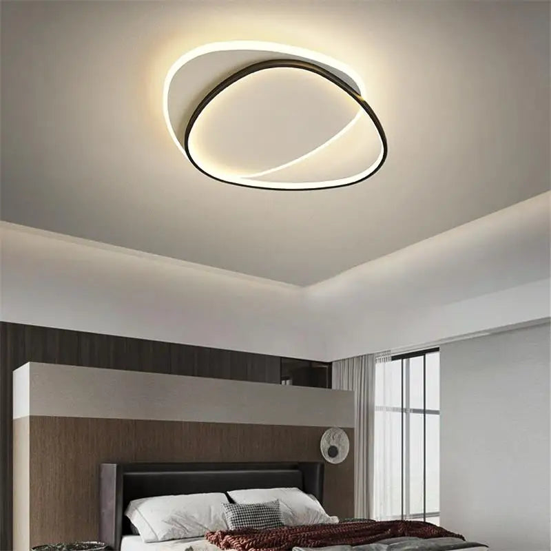 Modern LED Chandelier Indoor Lights Study Living