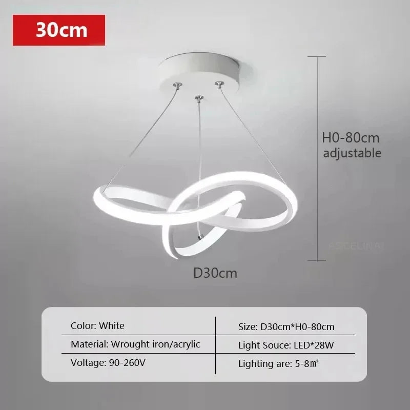 Nordic LED Ceiling Pendant Lamp Dining Room Lamp