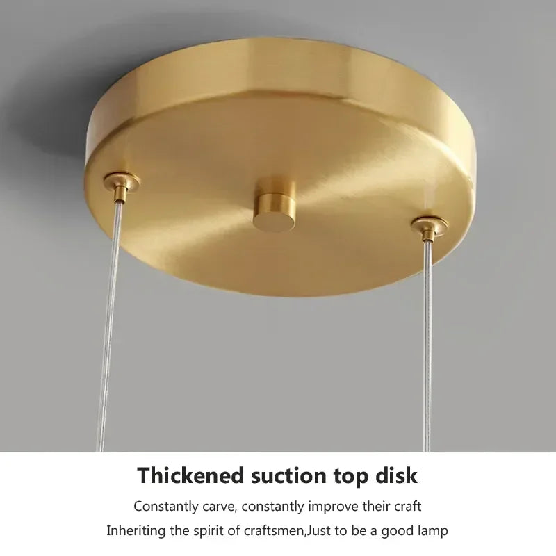 Modern Glass Pendant Light luxury Deco Nordic Led Hanging Light