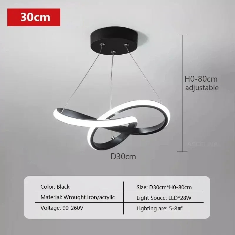 Nordic LED Ceiling Pendant Lamp Dining Room Lamp