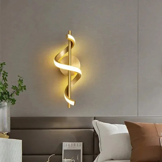 LED Wall Lamp Nordic Bedroom Bedside Minimalist Sconce