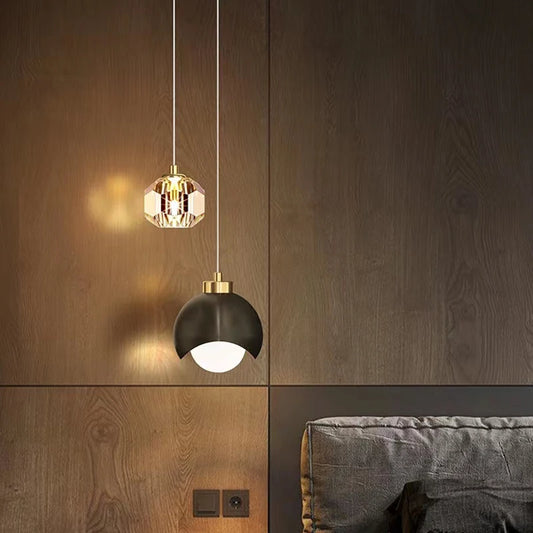 Modern Simple Crystal Pendant Light Luxury  Hanging Lamp