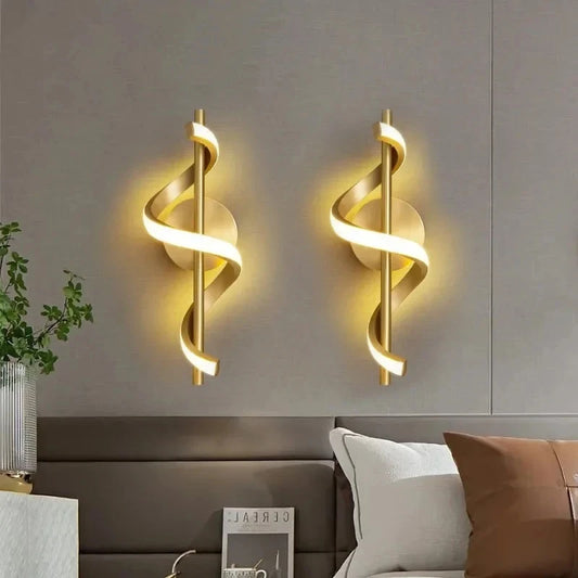 LED Wall Lamp Nordic Bedroom Bedside Minimalist Sconce